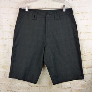 O’Neill Shorts Mens 31 Relaxed Fit Gray Glen Plaid 33x11 Delta Chino Surf Skate